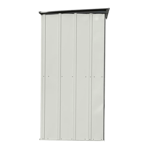 Gartenbox aus Metall 1,2 x 0,9 m, Spacemaker Arrow, hellgrau