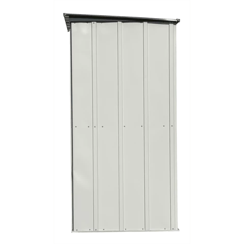 Gartenbox aus Metall 1,2 x 0,9 m, Spacemaker Arrow, hellgrau