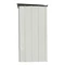 Gartenbox aus Metall 1,2 x 0,9 m, Spacemaker Arrow, hellgrau