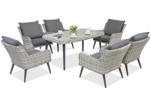 Gartenmöbel Bilbao Premium 6 Garden Point weiß