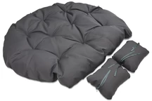 Kissen für anthrazitfarbenen Hängesessel Rosario Garden Point