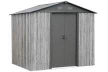 Metallgerätehaus Helsinki 1,3 x 1,9 m Store Boss grau