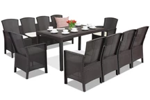 Rattanmöbel Lido Apetito Max 10 braun Bica