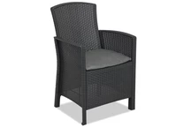 Techn Rattan Sessel Lido Bica Anthrazit