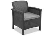 Techn Rattan Sessel Venezia Bica anthrazit
