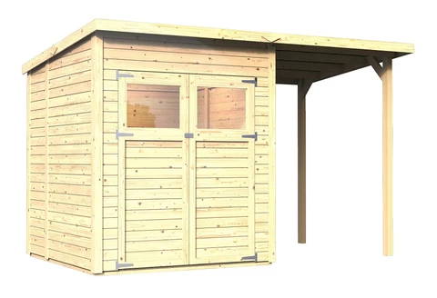 mit Carport 323x180 cm