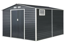 Metallgerätehaus Malmö 3,4 x 3,2 m Store Boss anthrazit