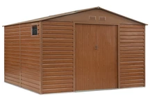 Metallwerkzeughaus Malmö 3,4 x 3,2 m Store Boss braun