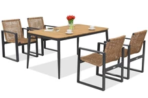 Aluminiummöbel Padua für 4 Personen Garden Point
