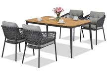 Aluminiummöbel Padva/Almada für 4 Personen Garden Point