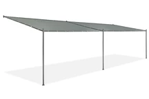 Anthrazit Terrassendach Genua 3 x 8m Garden Point