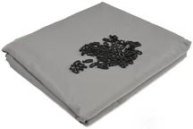 Anthrazitfarbene Vorhänge für Madrid 3x4 Garden Point Pavillon