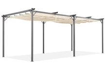 Beige La Palma 3x6 Garden Point Terrasse Pergola