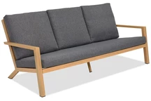 Garden Point Braga Wood Dreisitziges Gartensofa