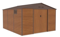 Metallgerätehaus Malmö 3,4 x 3,9 m Store Boss braun