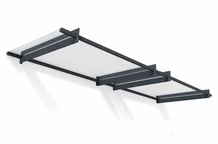 Modernes Türvordach Nancy 3 m Palram - Canopia anthrazit