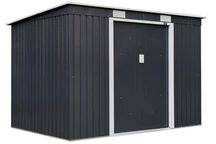 Oklahoma 2.6 x 1.8 m Store Boss Metallgerätehaus anthrazit