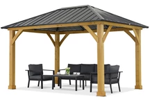 Santa Fe Gartenhaus aus Holz 2,97 x 4,06 m CoverTech