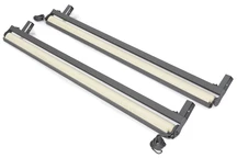 Satz beigefarbener Rollos für La Palma Pergola an der Seite 3m lang Garden Point