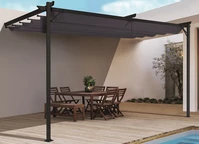 Anthrazit Terrassenüberdachung Santana 3x4 Garden Point