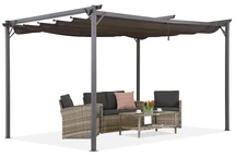 Braun La Palma 3x3m Garden Point Terrasse Pergola