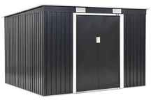 Oklahoma Metallgerätehaus 2,6 x 2,4 m Store Boss anthrazit