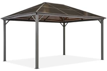 Pavillon Milos 3x4m mit Garden Point Vorhängen