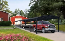 Polycarbonat-Carport Arcadia Palram - Canopia 3,6 x 12,7 m (1)