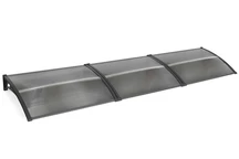 Tiset 100 x 600cm CoverTech Türvordach anthrazit