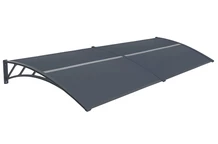 Vordach über Tür Tiset 120 x 300cm CoverTech anthrazit