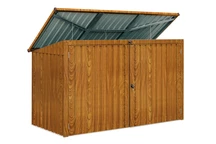 Abfallbehälter 3 x 240l Hamilton StoreBoss braun