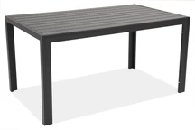 Aluminium-Gartentisch Polywood Verona Garden Point schwarz