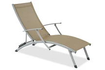 Braune Gartenliege Salto Garden Point