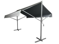 Garden Point freistehende Markise Parla 4x3 m anthrazit