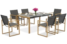 Gartenmöbel-Set für 6 Personen Lugo Garden Point anthrazit