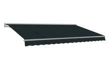 Graue Terrassenmarkise 395 x 300 cm Garden Point