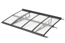 Kasseler Türvordach Verlängerung um 150 cm CoverTech anthrazit