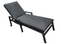 Matera Garden Point Aluminium Gartenliege anthrazit