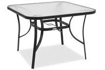 Modena quadratischer Tisch schwarz Garden Point