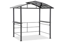 Ponta 2,4 x 1,5 m Metall-Grillpavillon Garden Point