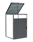Gehäuseerweiterung mit Standfuß für 1 120l oder 240l Behälter Alabama CoverTech anthrazit