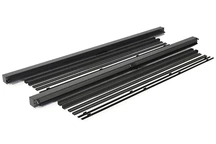Satz von zwei Rollos für Lagos Terrasse Pergola für 3m Seiten Garden Point anthrazit