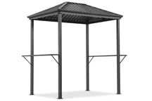 Terni 2 x 1,5 m Metall-Grillpavillon Garden Point