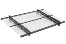 Türvordach Dortmund 120 x 80 cm CoverTech anthrazit
