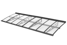 Türvordach Kassel 100 x 300 cm CoverTech anthrazit