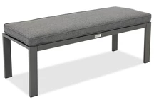 Zakintos anthrazitfarbene Aluminiumbank Garden Point
