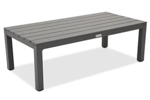 Zakintos anthrazitfarbener Aluminium Couchtisch Garden Point