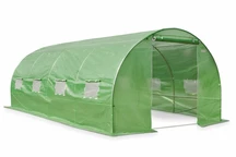 Foliengewächshaus mit Metallrahmen 3x6m Garden Point grün