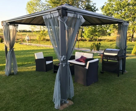 Palermo Gartenpavillons 3,6 mx 3,6 m
