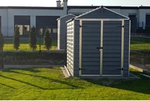 Gartenhäuser - Werkzeughaus SkyLight 6x8 grau Palram